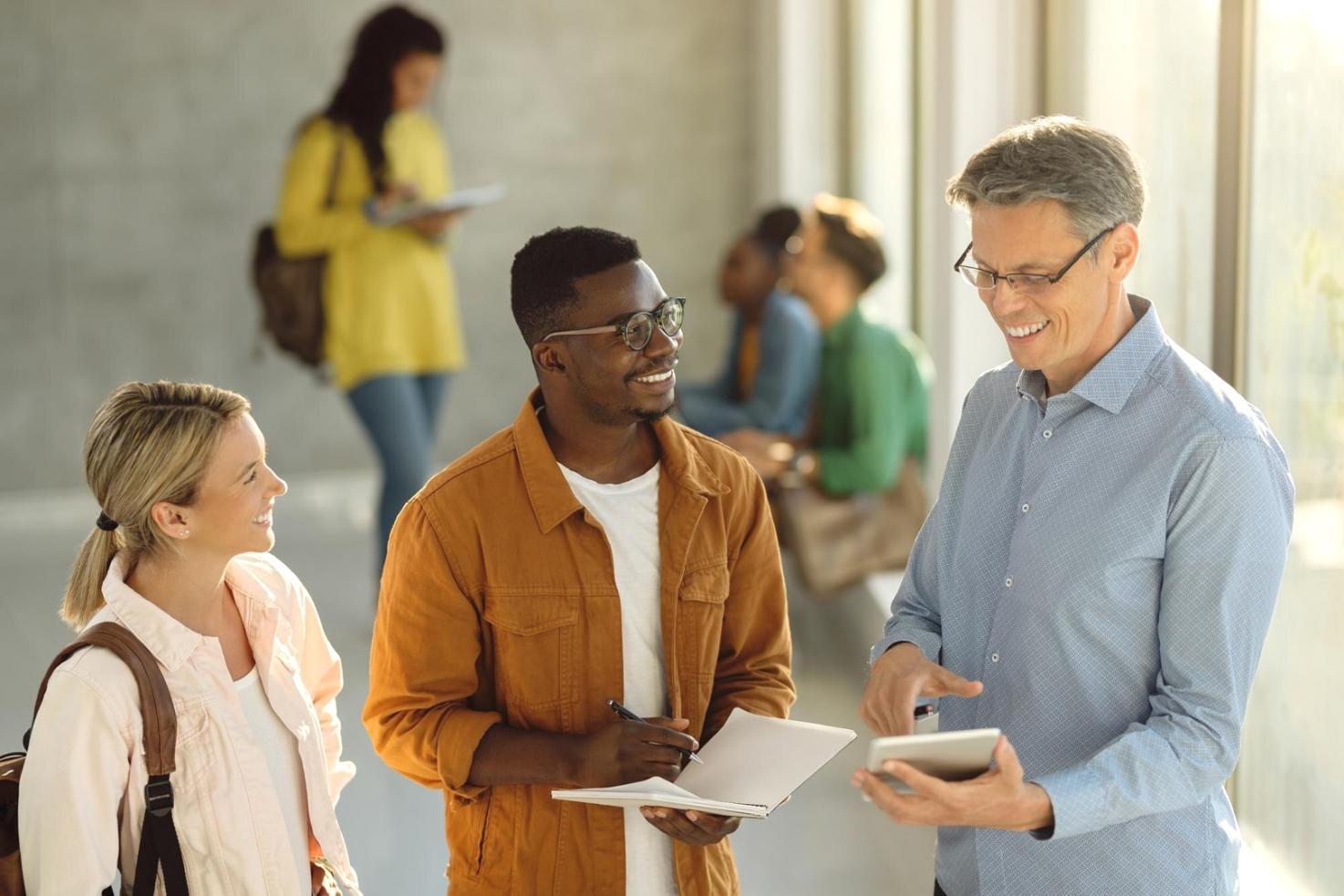 Workshop-Situation bei der Budgetplanung